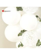 Silver balloon arch kit