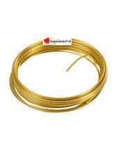 Fil métallique or