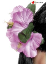 Fleurs hawaii pour cheveux rose Fleurs hawaii pour cheveux rose