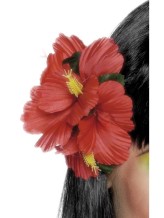 Fleurs hawaii pour cheveux rouge Fleurs hawaii pour cheveux rouge