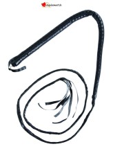 Fouet - imitation cuir - noir - 2m Fouet - imitation cuir - noir - 2m