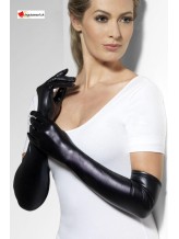 Gants imitation cuir noir Gants imitation cuir noir