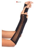 Lange fingerlose Handschuhe
