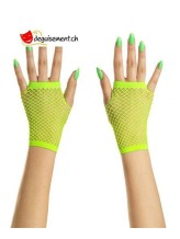 Gants resille vert Gants resille vert