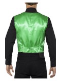 Sequin Waistcoat, Green for adult