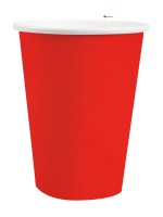 Rainbow Red Cup 260ml - 10 pieces