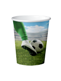 8 gobelets ballons de foot
