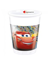 Gobelets en plastique Cars 3 - 200ml - 8 pces Gobelets en plastique Cars 3 - 200ml - 8 pces