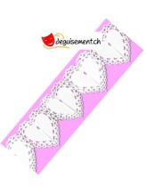 Guirlande Coeurs Blancs