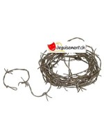 Rusty Barbed Wire Garland<br>