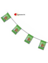 Guirlande papier théme football Guirlande papier théme football
