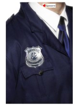Insigne de police métallique Insigne de police métallique
