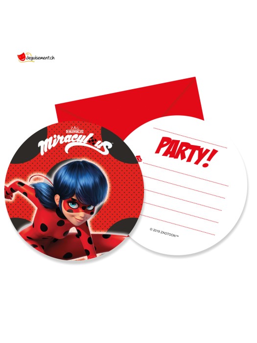 Invitations Miraculous - Ladybug