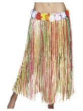 Jupe Hawaii multicouleurs 79cm Jupe Hawaii multicouleurs 79cm