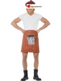 Kilt écossais avec poils de bête