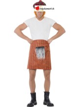 Kilt écossais avec poils de bête
