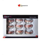 Kit de 9 dentiers (fausses dents)         <br> Kit de 9 dentiers (fausses dents)         <br>