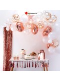 Rose Gold Ballonbogen Kit