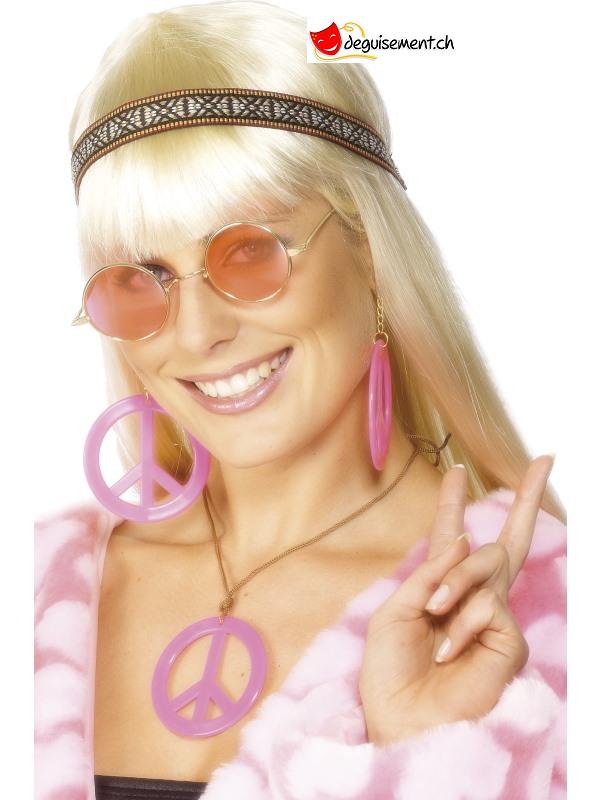 Kit hippie rose femme