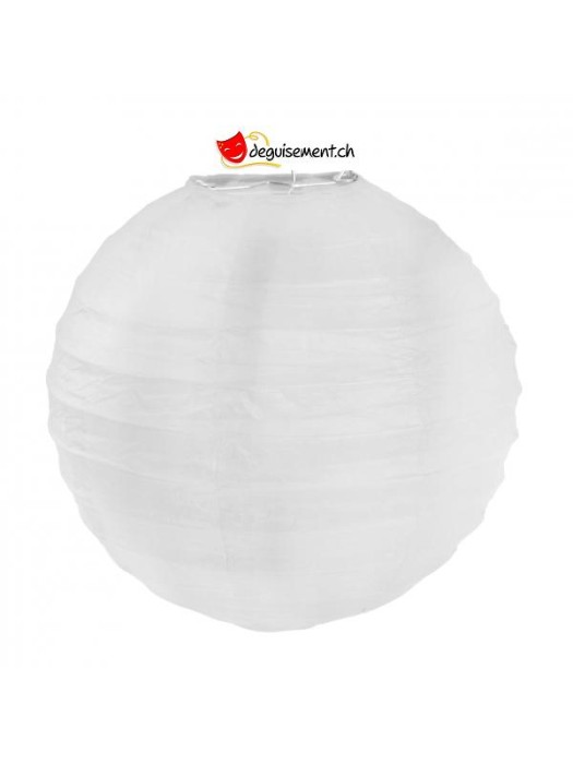 Lanterne blanche - 20cm - 2 pièces