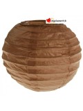 Lanterne brune - 10cm - 2 pièces