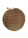 Lanterne brune - 20cm - 2 pièces