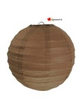 Lanterne brune - 30cm - 2 pièces