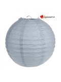 Lanterne grise - 20cm - 2 pièces