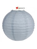 Lanterne grise - 30cm - 2 pièces