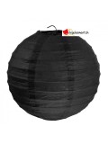 Lanterne noire - 30cm - 2 pièces