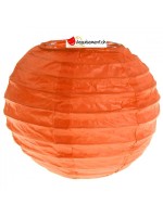 Laterne orange - 10cm - 2 Stück