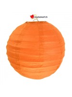 Lanterne orange - 20cm - 2 pièces