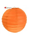 Lanterne orange - 30cm - 2 pièces