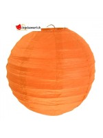 Lanterne orange - 30cm - 2 pièces
