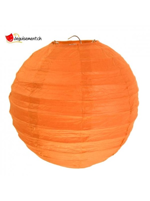 Lanterne orange - 50cm - 1 pièce