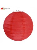 Lanterne rouge - 20cm - 2 pièces