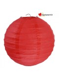 Lanterne rouge - 30cm - 2 pièces