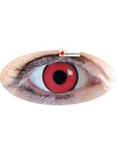 Lentilles de contact couleur oeil rouge cerclé noir Lentilles de contact couleur oeil rouge cerclé noir