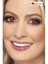 Lentilles de contact rouge - journalière