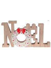 Lettres Noël - 24x2x14cm - 1 pièce Lettres Noël - 24x2x14cm - 1 pièce