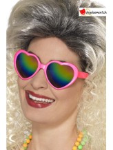 Lunettes coeur rose Lunettes coeur rose