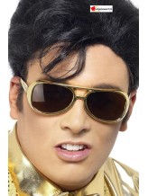Lunettes Elvis dorée