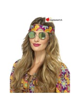 Lunettes hippie effet miroir Lunettes hippie effet miroir