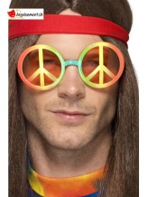 Lunettes hippie peace and love Lunettes hippie peace and love