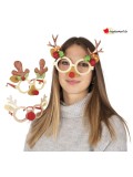 Lunettes renne à paillettes