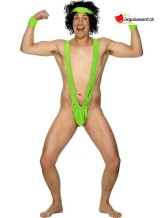 Mankini Borat vert