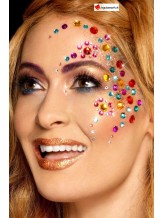 Maquillage autocollants arc-en-ciel visage Maquillage autocollants arc-en-ciel visage