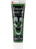 Maquillage liquide vert, à l'eau