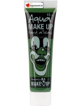 Maquillage liquide vert, à l'eau