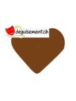 Marque-place coeur chocolat